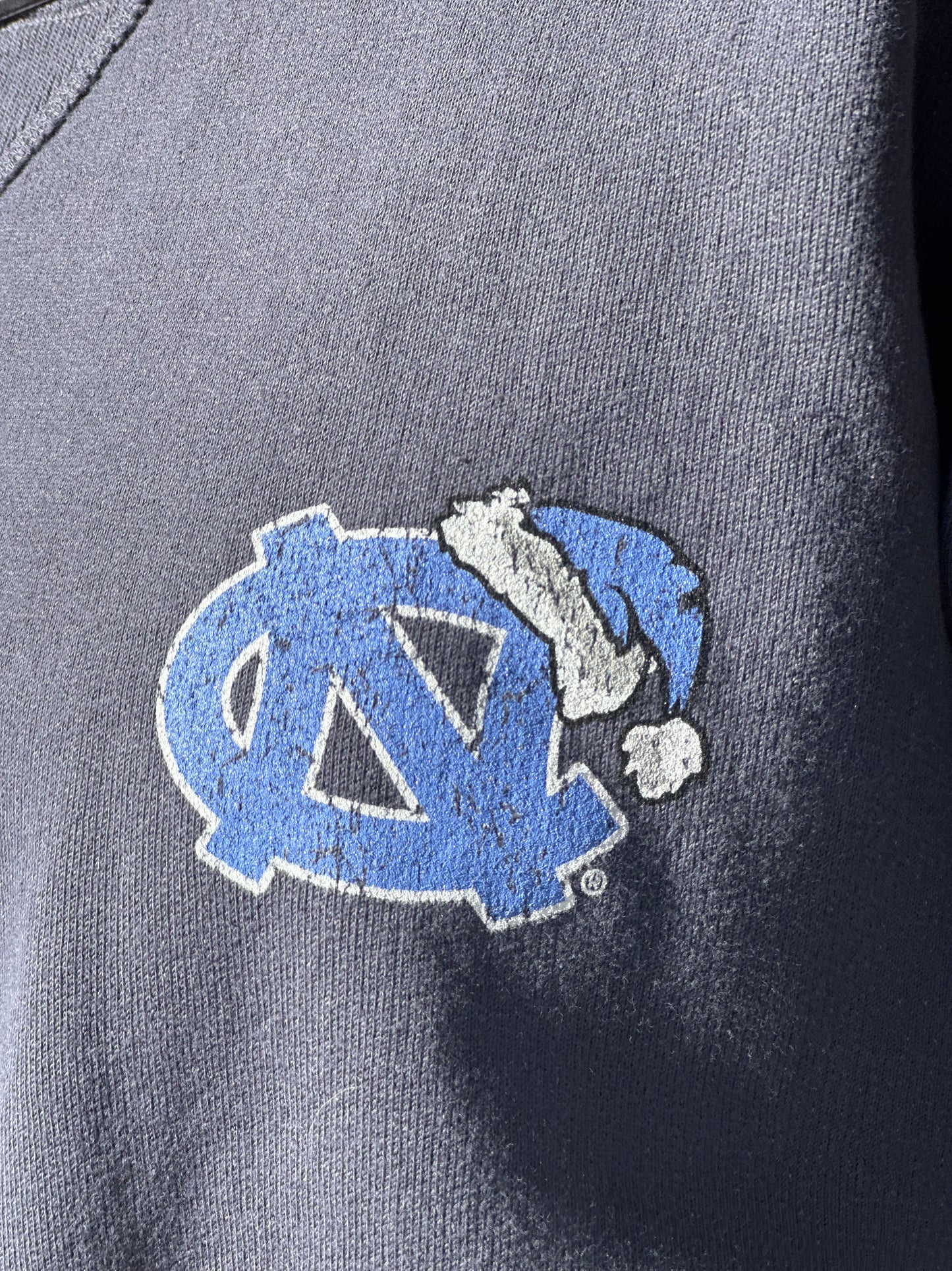 Carolina Tar Heels Christmas Jeep Crewneck Sweatshirt