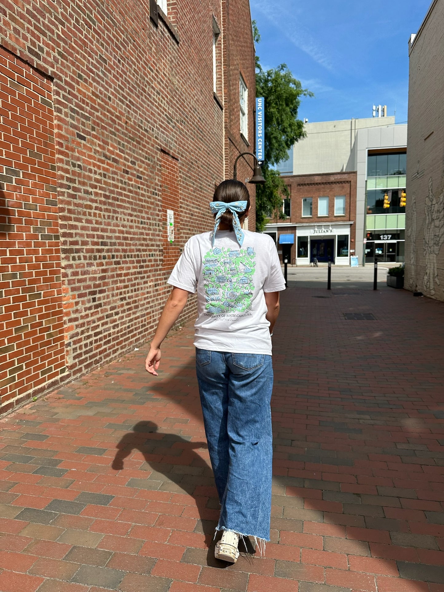 University of North Carolina at Chapel Hill Artwork T-Shirt by Cambron Farris