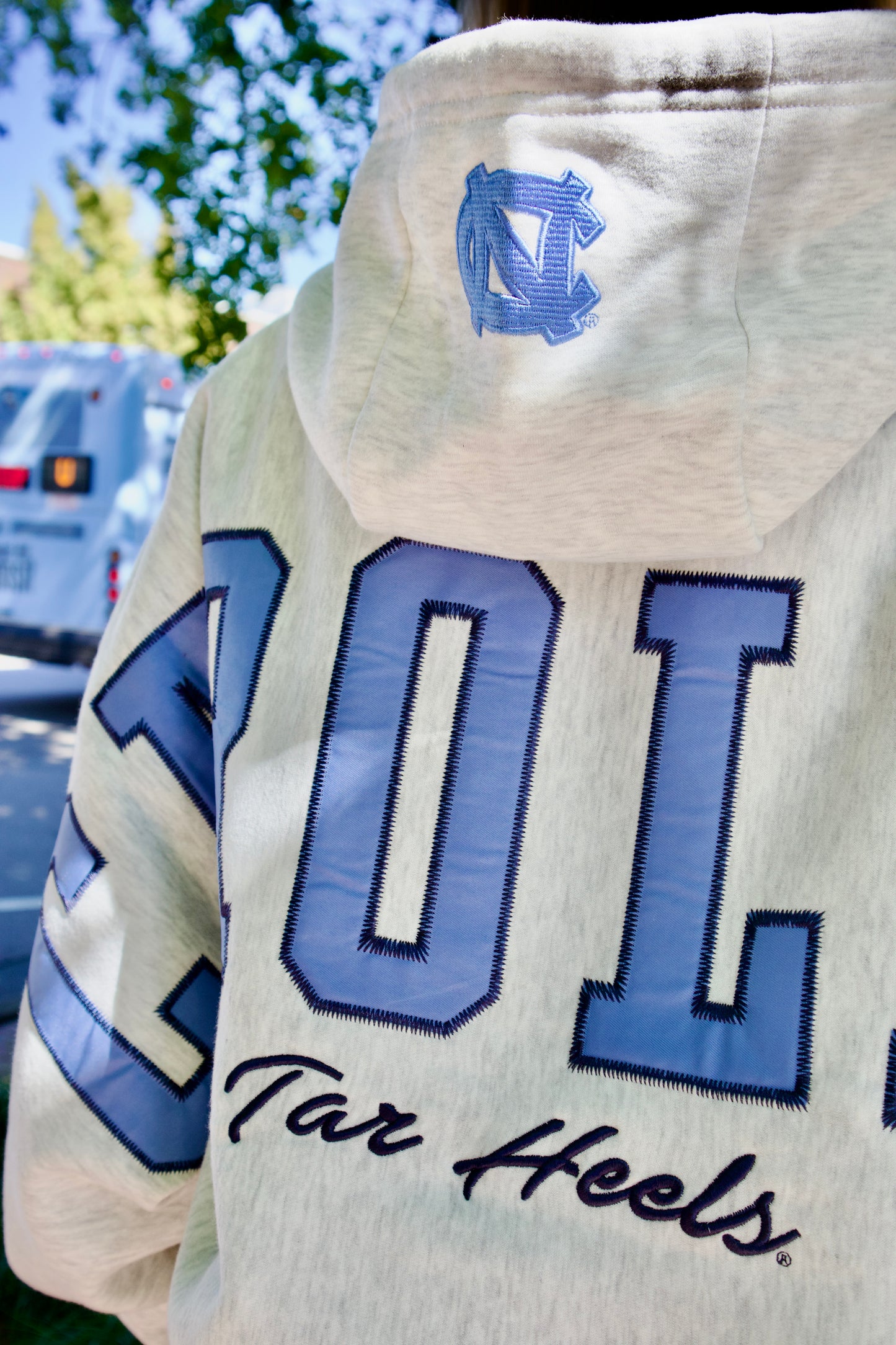 North Carolina Tar Heels Women's Hooded Sweatshirt Belvedere