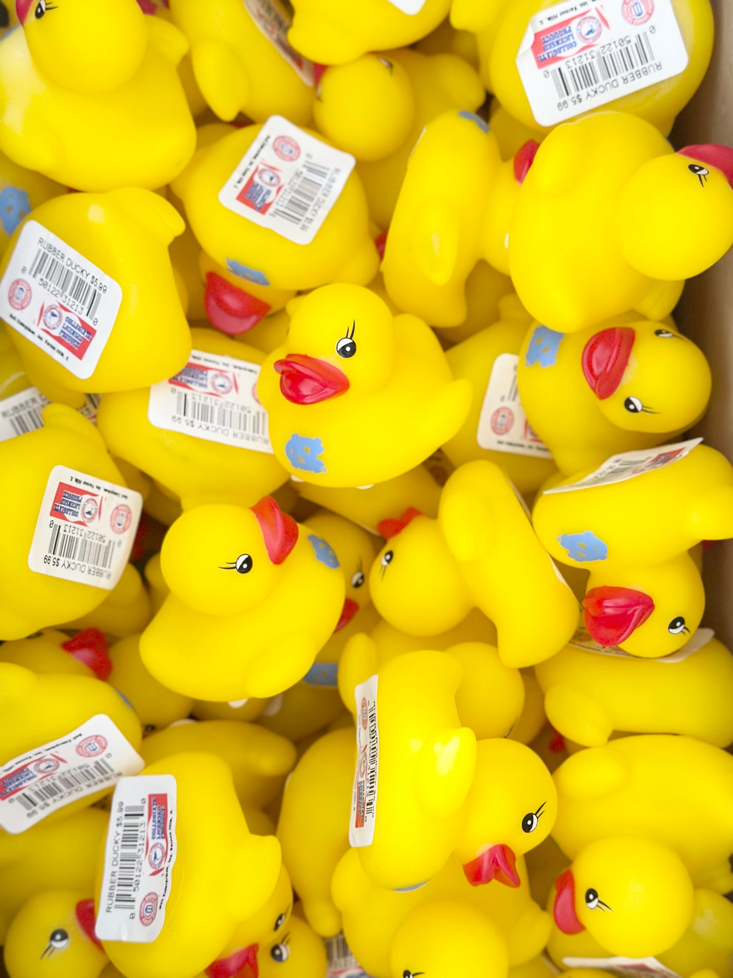 North Carolina Tar Heels Rubber Duck