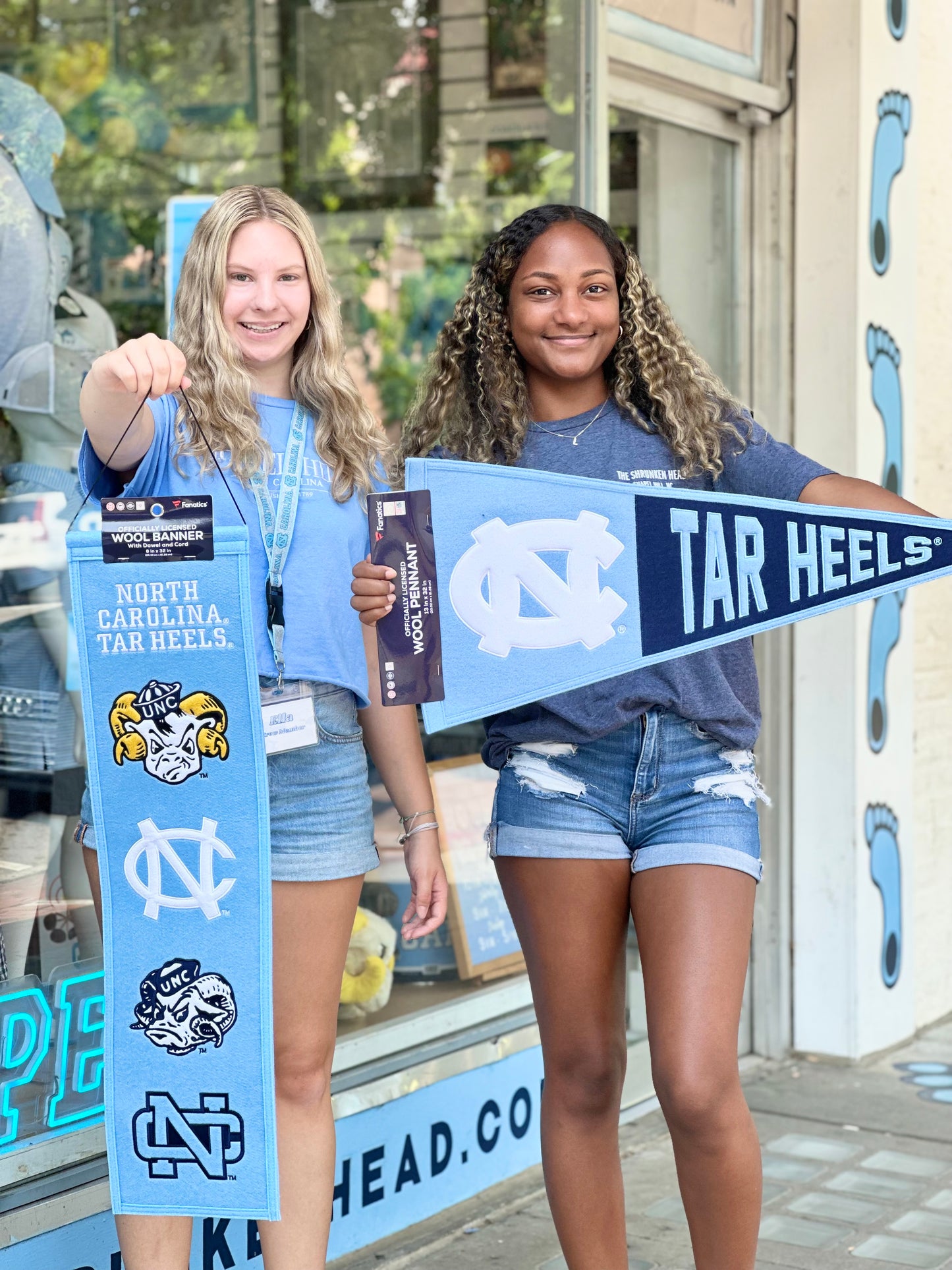 UNC Primary Wool Pennant