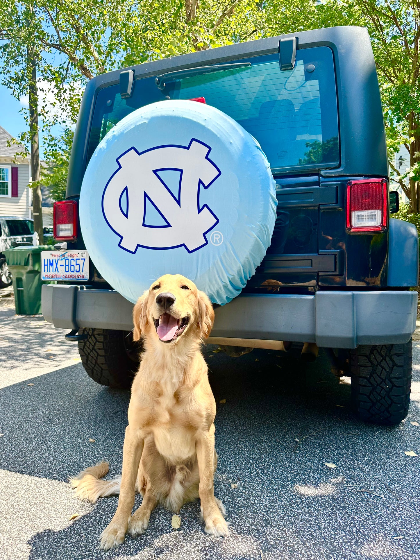 North Carolina Tar Heels Spare Tire Cover