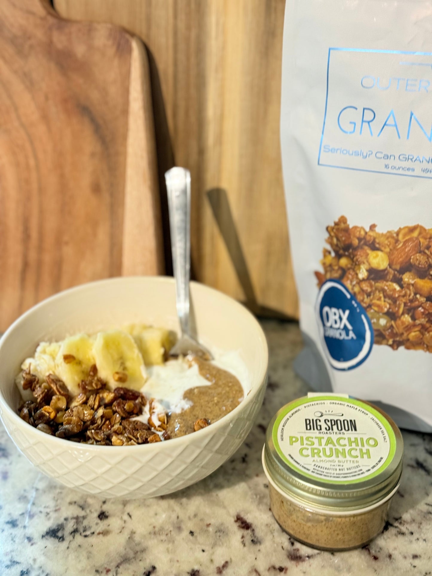 Outerbanks Granola Honey Sea Salt Flavor 16 oz Bag