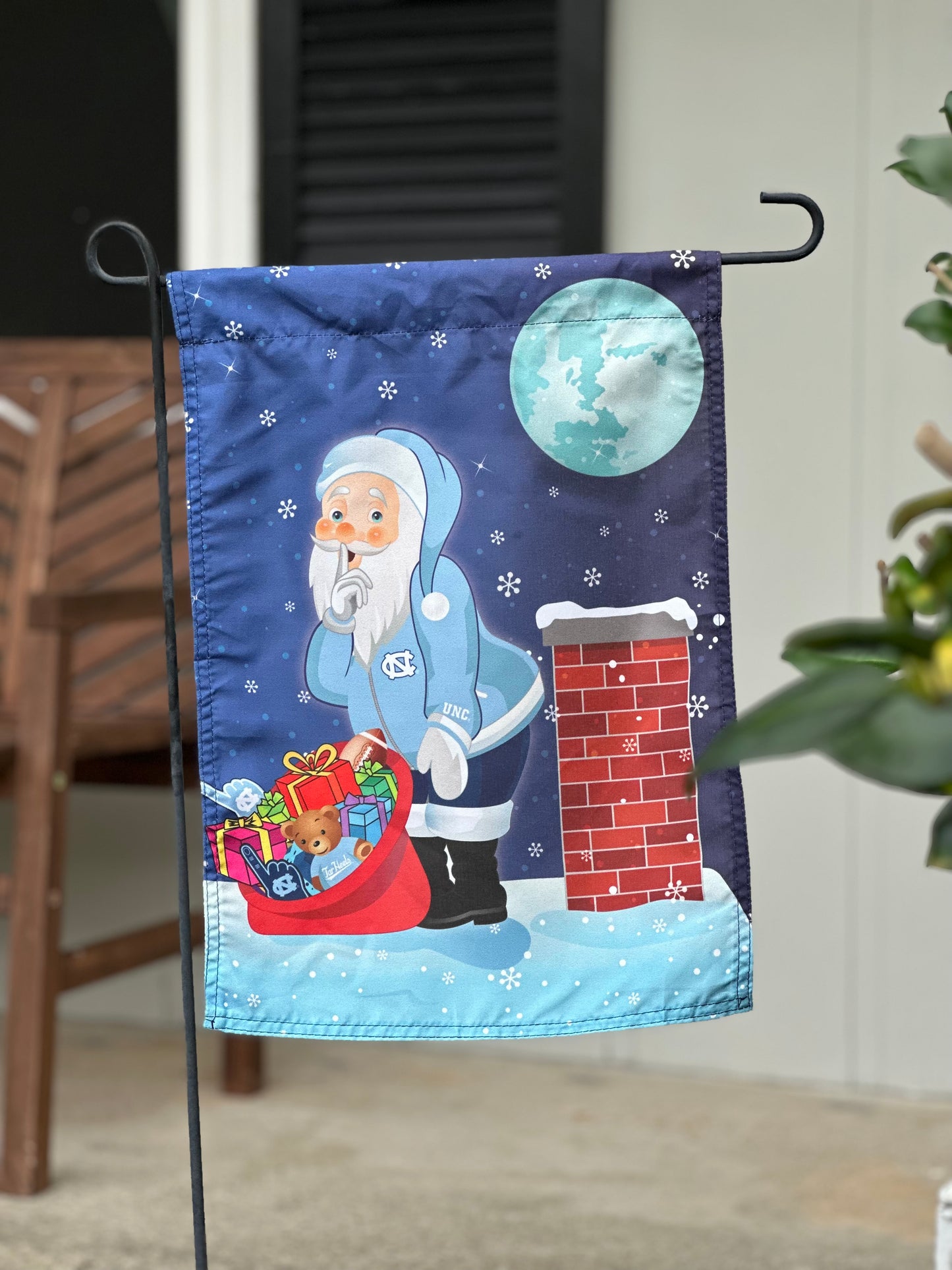 North Carolina Tar Heels Garden Flag Seasonal Bundle 8 Pack
