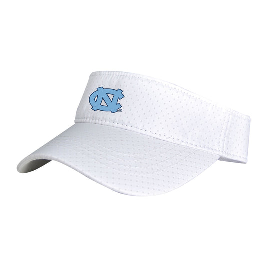 UNC Kid's Visor White Performance Material by Garb