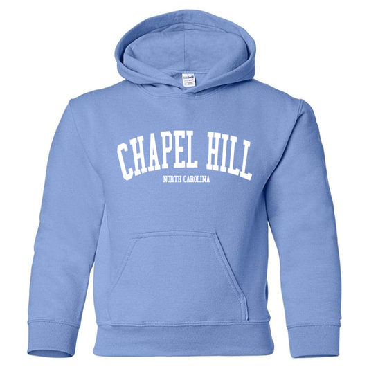 Chapel Hill North Carolina Blue Kid's Hoodie