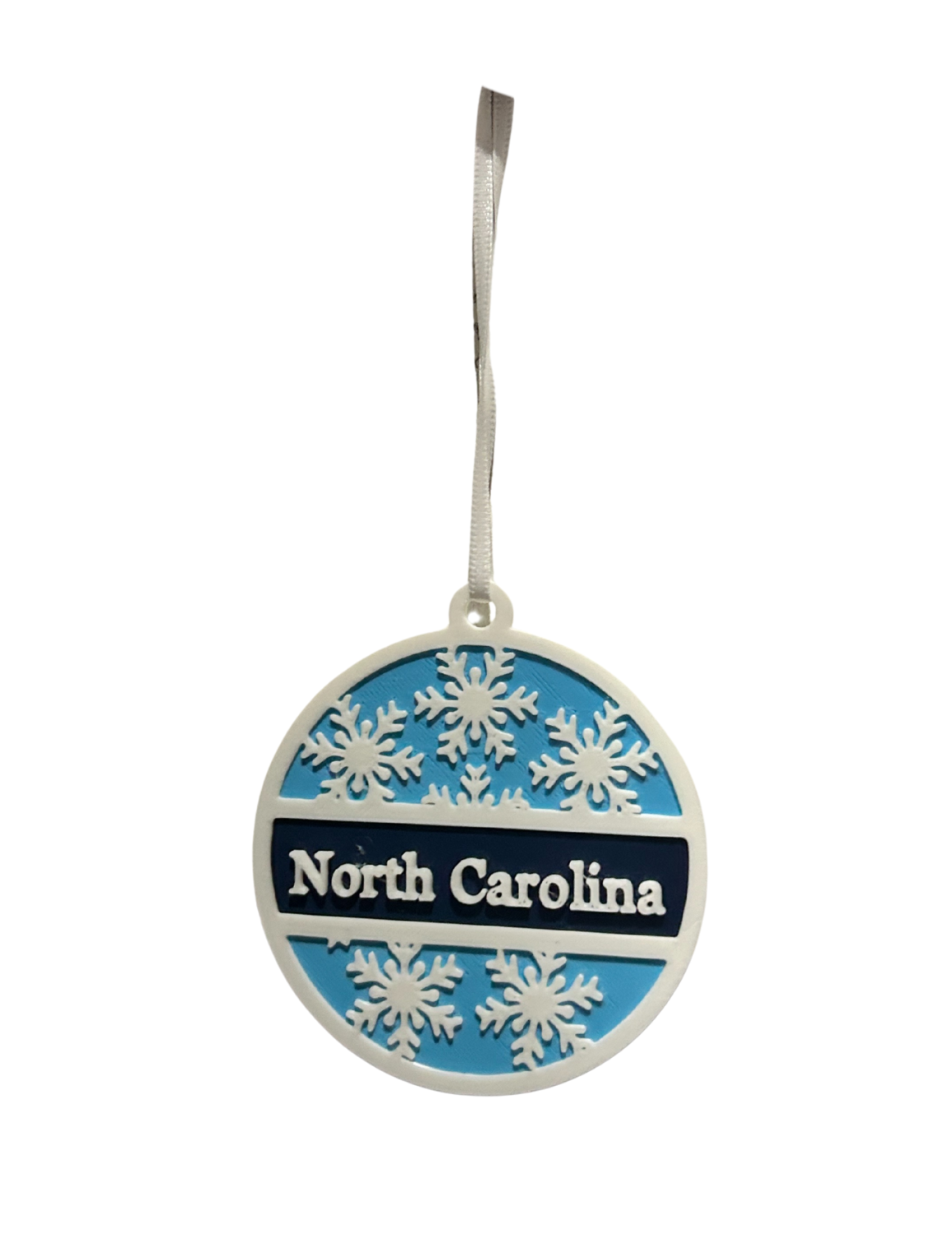 North Carolina 3D Printed Ornament
