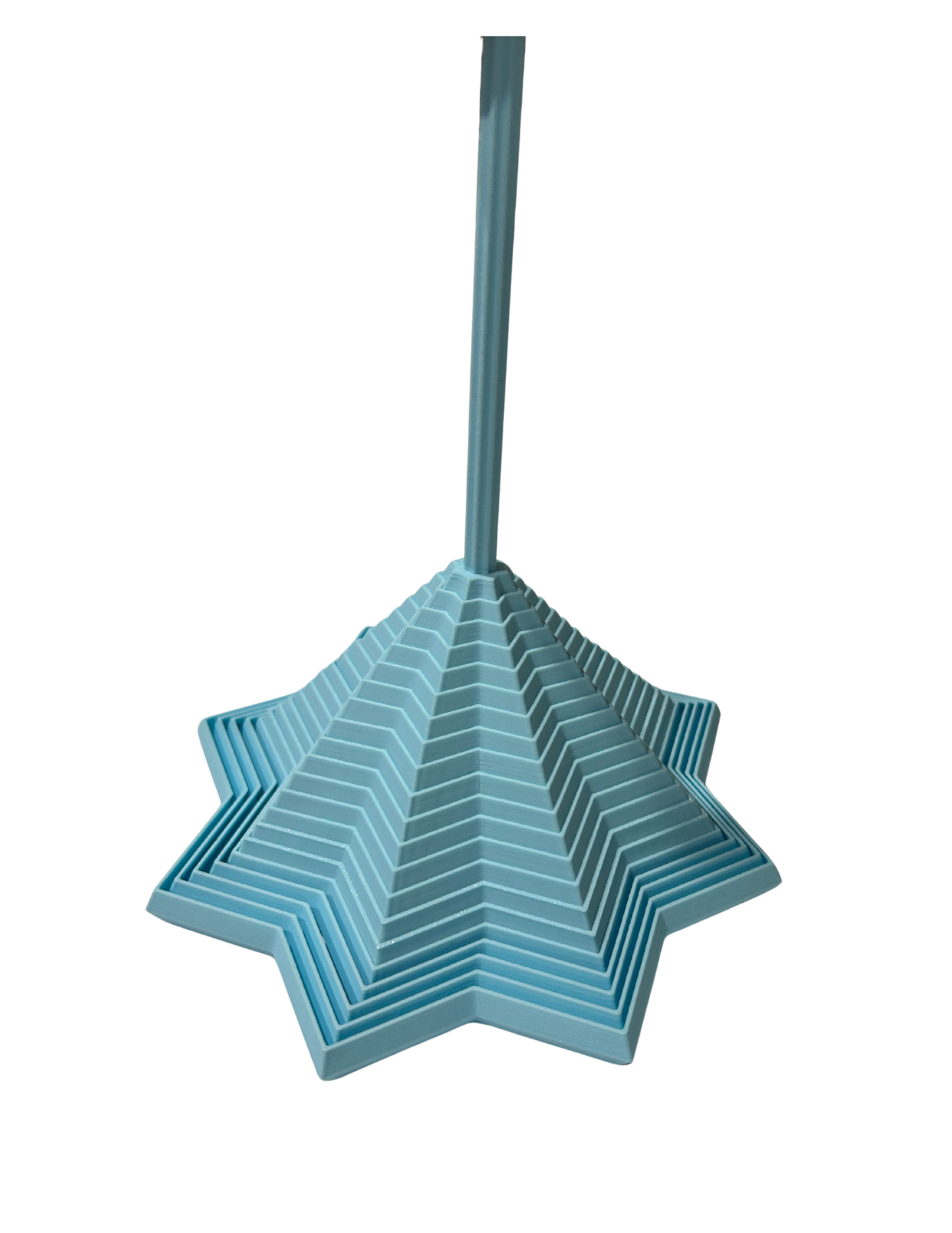 3D Printed Interlocking Star Spiral Fidget