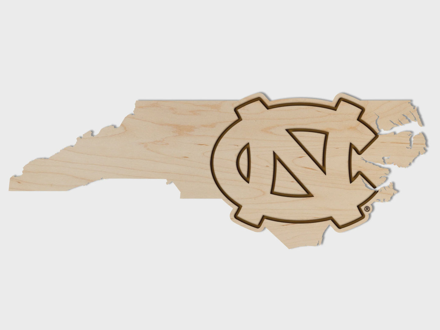 Interlocked UNC on North Carolina Maple Magnet