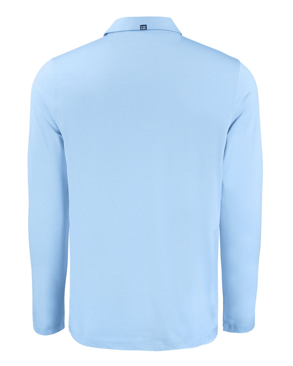 UNC Embroidered Logo Cutter & Buck Coastline Epic Comfort Recycled Mens Long Sleeve Polo