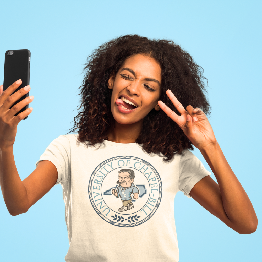 University of Chapel Bill Tan T-Shirt by Fan Favorites