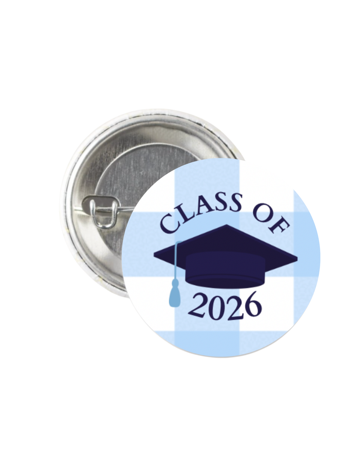 Class of 2026 Button Pin 1.25"