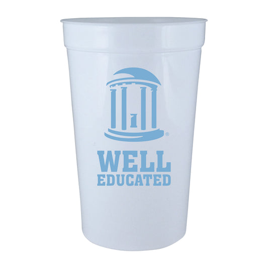UNC Well Educated Resuable Plastic Cup 22 oz