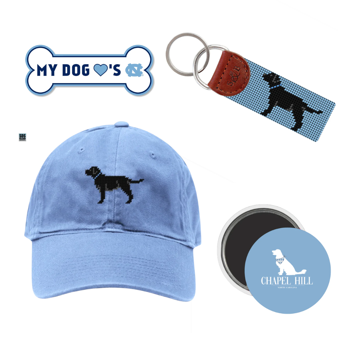 Carolina Blue Black Dog Lover Value Set