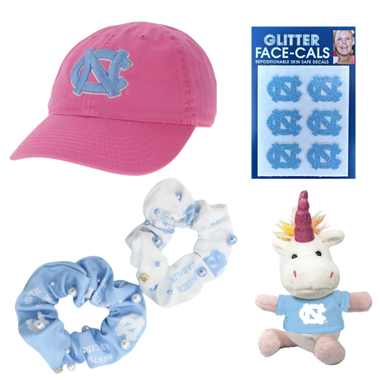 Carolina Tar Heels Kid's Gift Set for Girls
