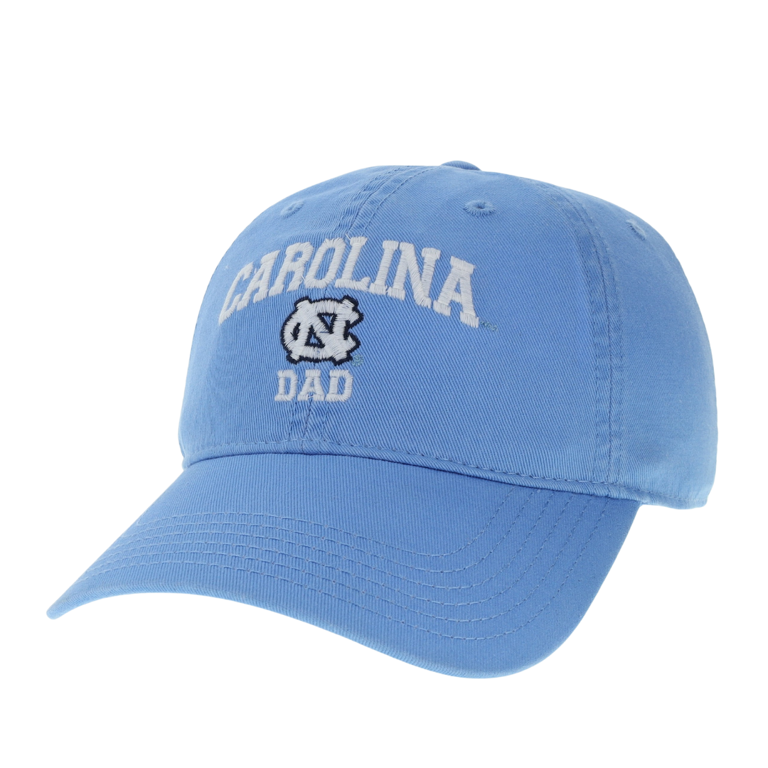 UNC Dad Hat in Carolina Blue - Adjustable