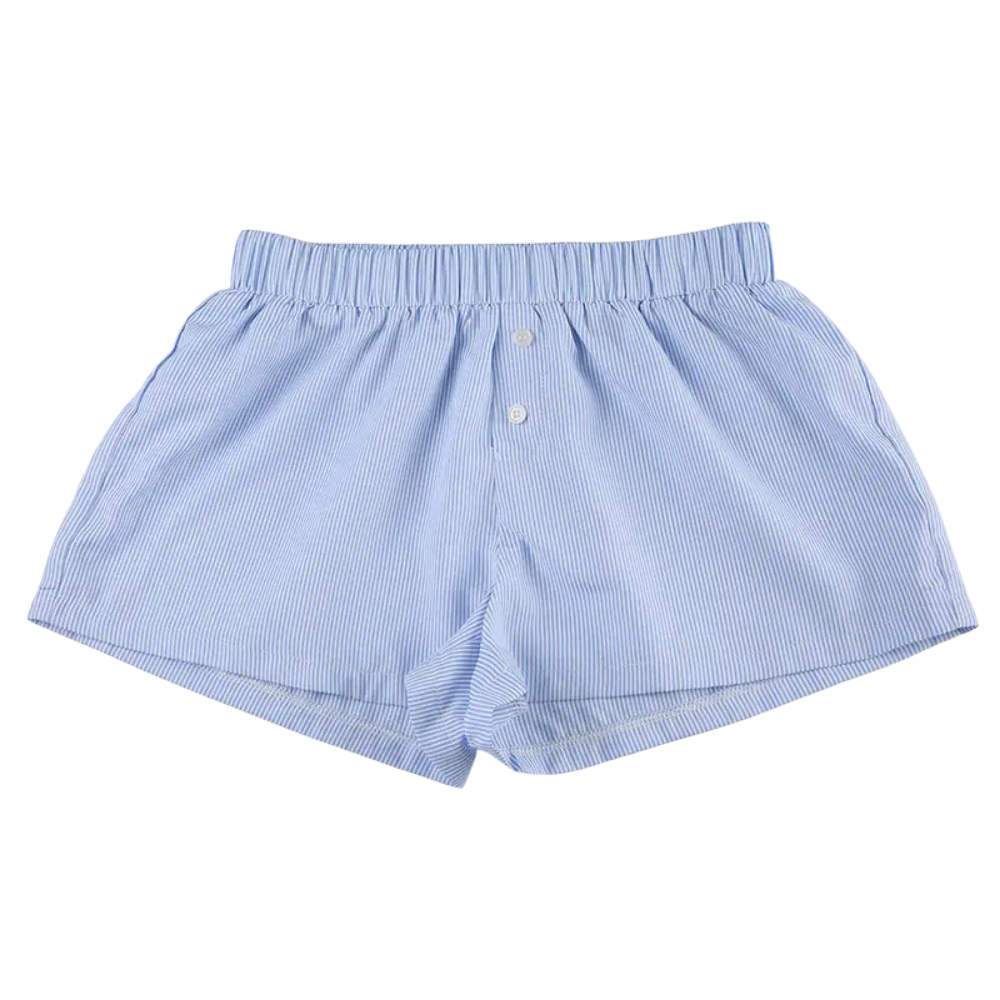 Striped Pull-On Boxer Shorts