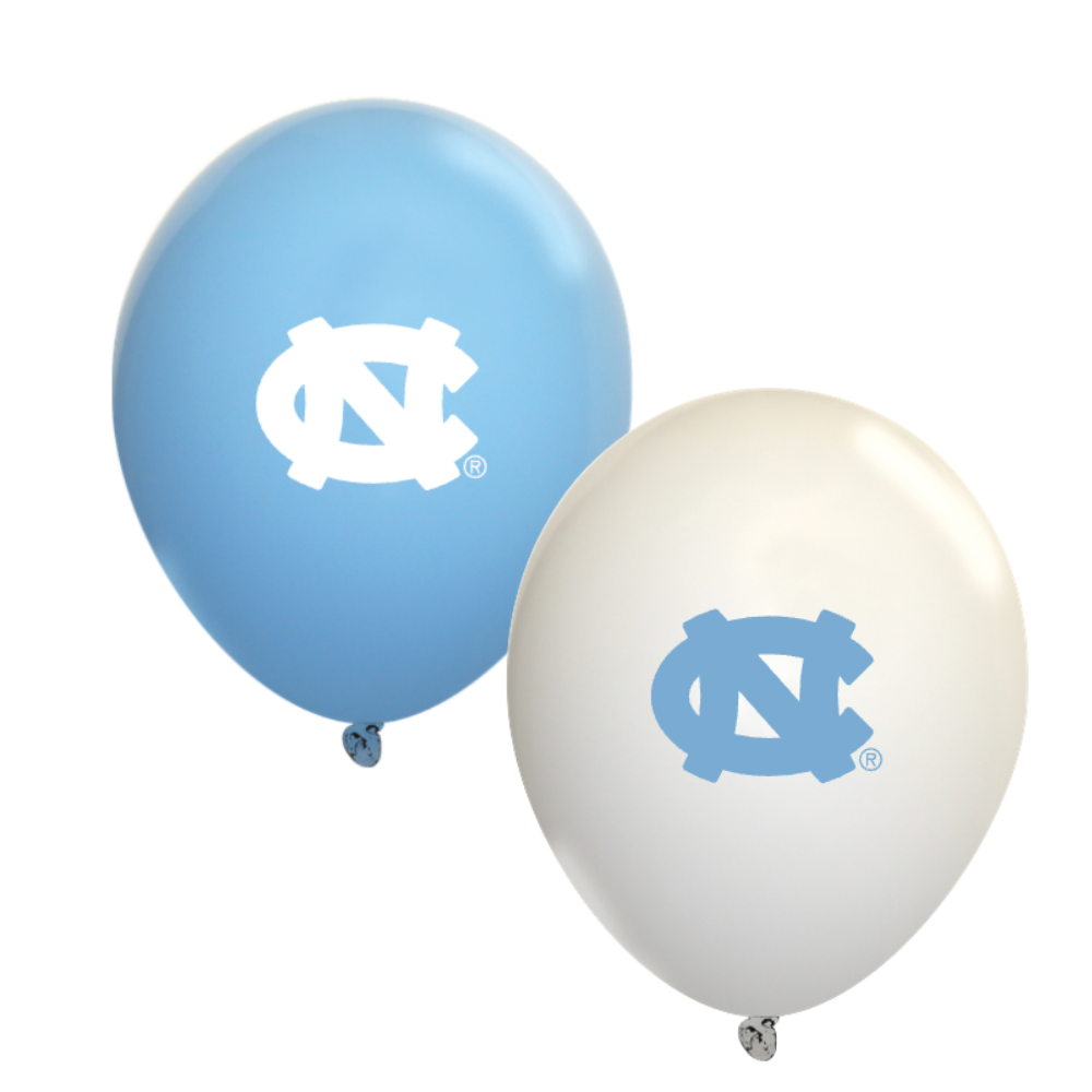North Carolina Tar Heels Balloons 10 Pack