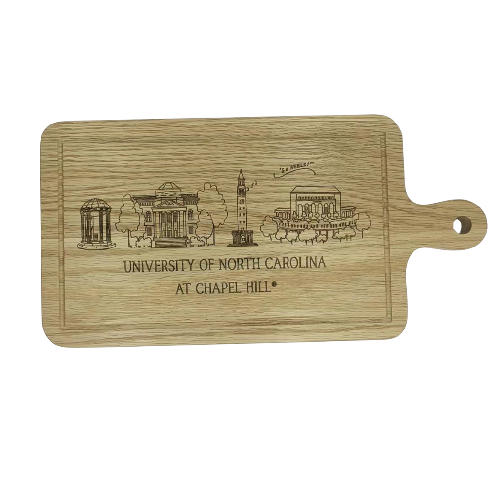 North Carolina Skyline Charcuterie Board