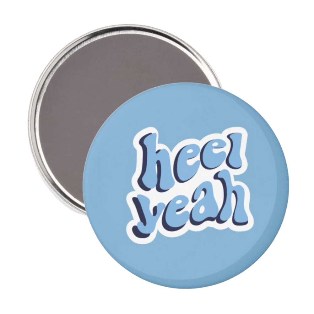Heel Yeah Button Magnet 2.25