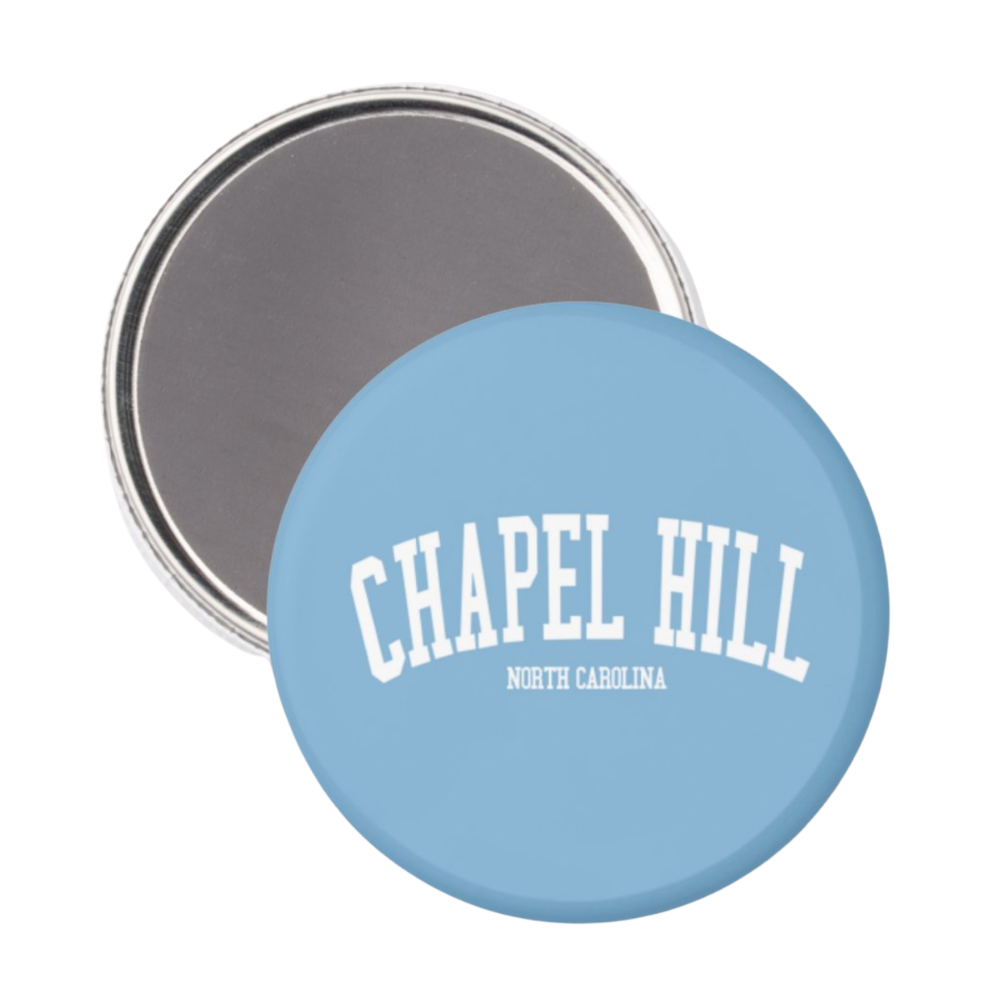 Chapel Hill NC Button Magnet 2.25"