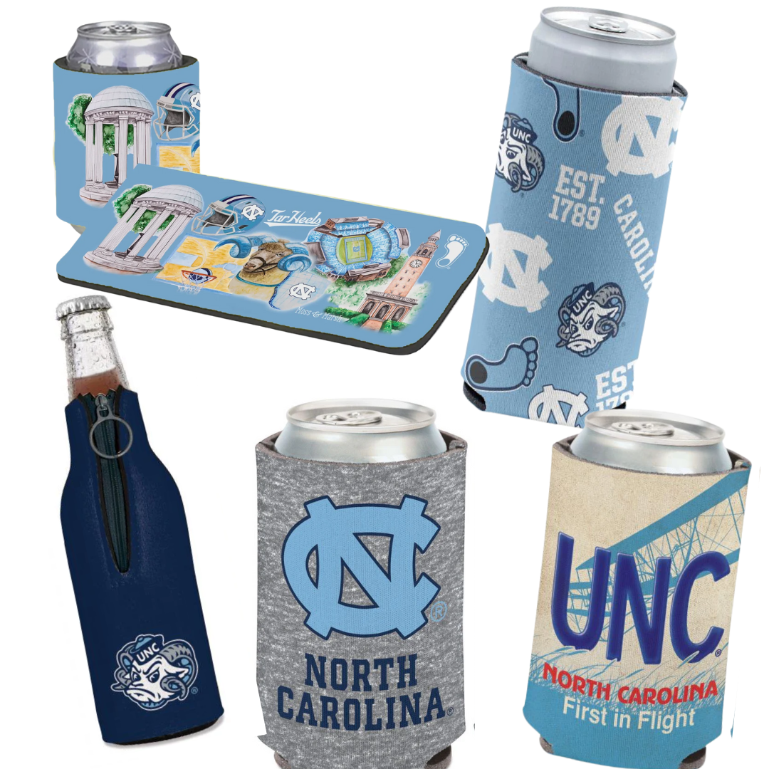 Carolina Tar Heels Can Coolers Mix Pack of 5