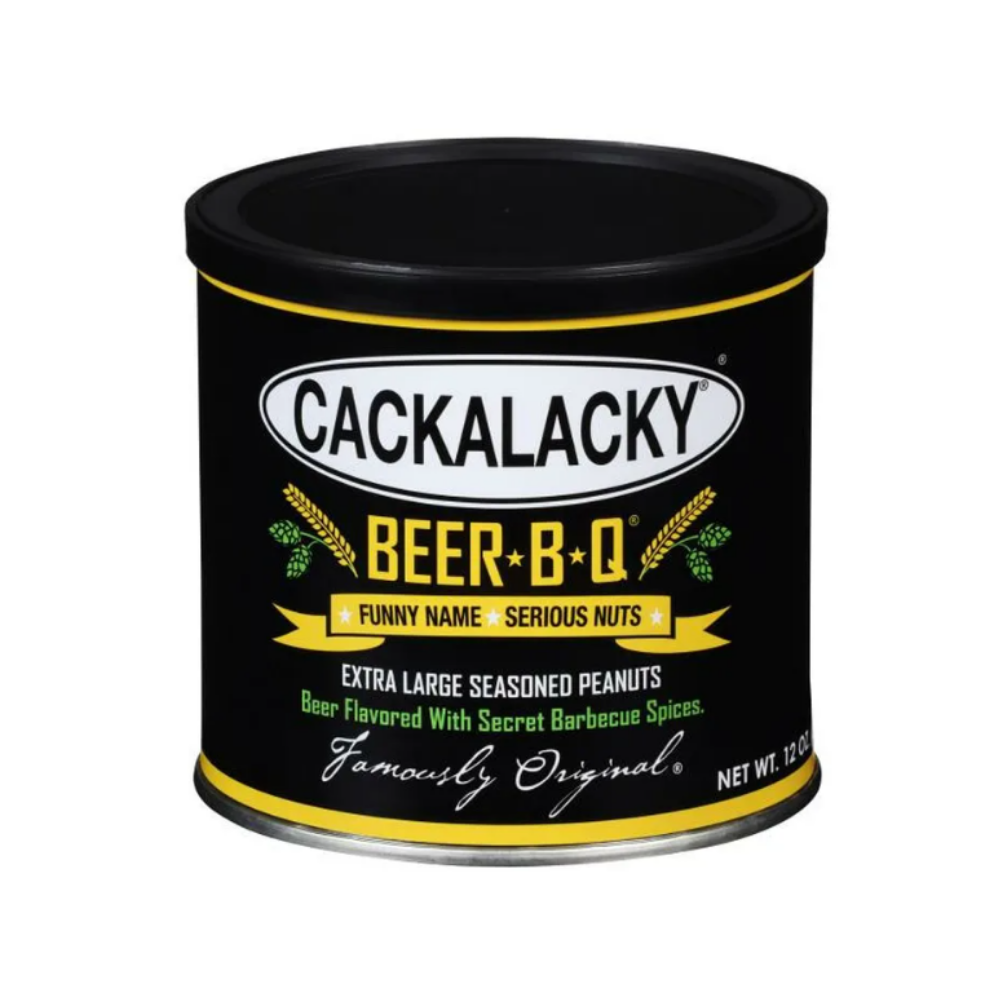 Cackalacky Beer-B-Q Nuts - 12 oz. Can