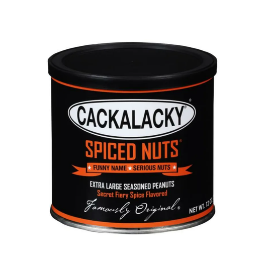 Cackalacky Spiced Nuts - 12 oz. Can