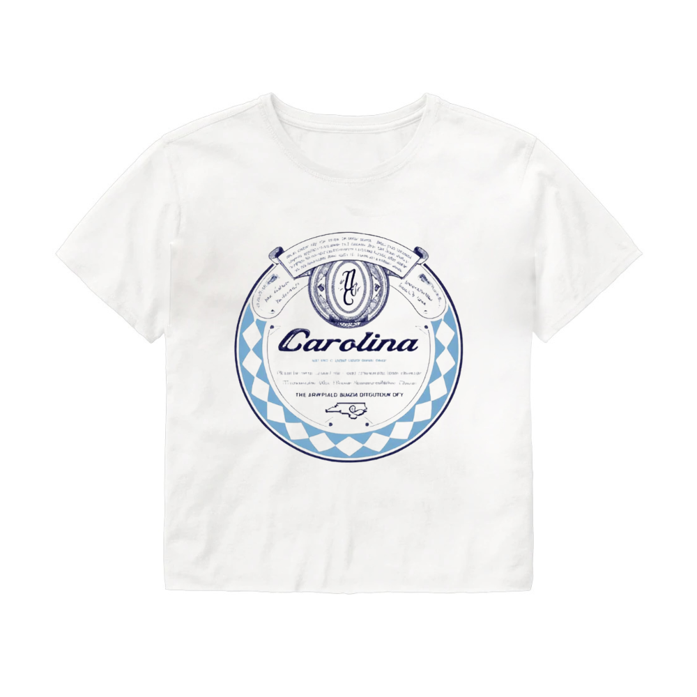 Carolina King of Sports CROPPED T-Shirt by Fan Favorite