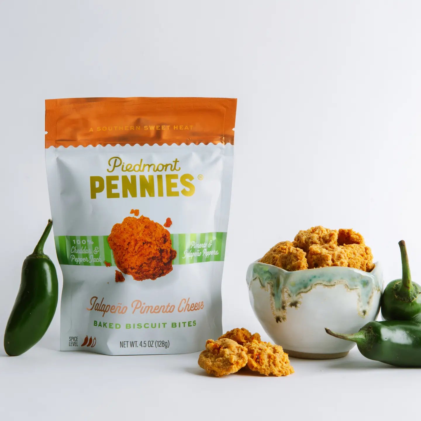Jalapeno Pimento Cheese Baked Biscuit Bites