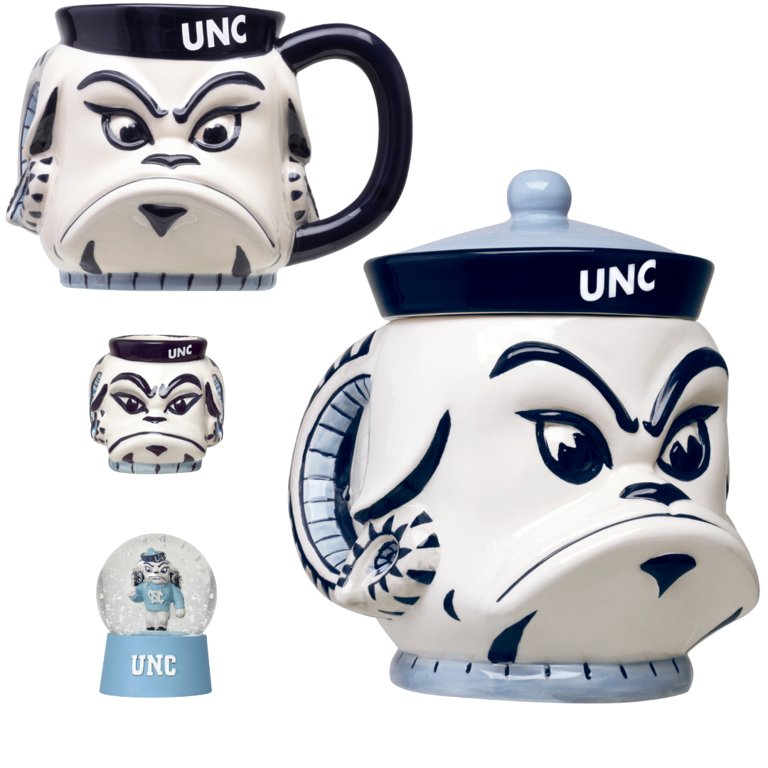 UNC Ceramic Rameses Value Set from Shrunken Head