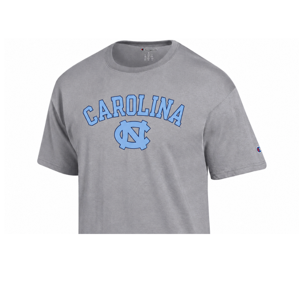 UNC Basic Grey Crop Top by Champion