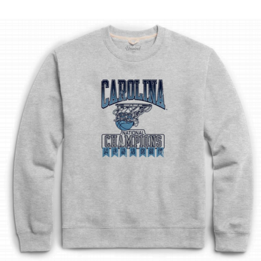 Carolina Basketball National Championship Vintage Crewneck