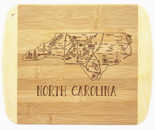 A Slice of Life North Carolina Cutting & Charcuterie Board