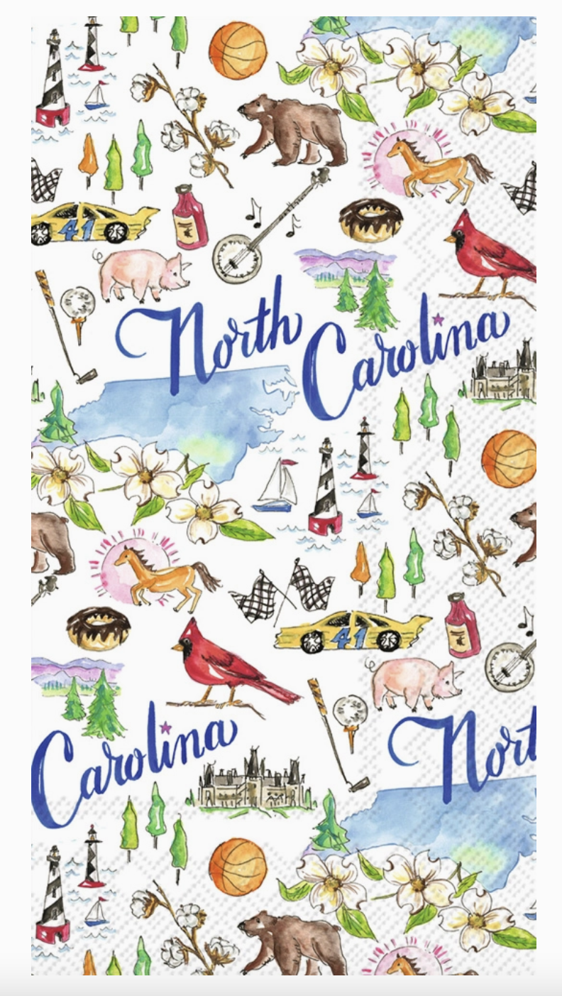 Paper Guest Towels 16 Ct Nc North Carolina State Collection