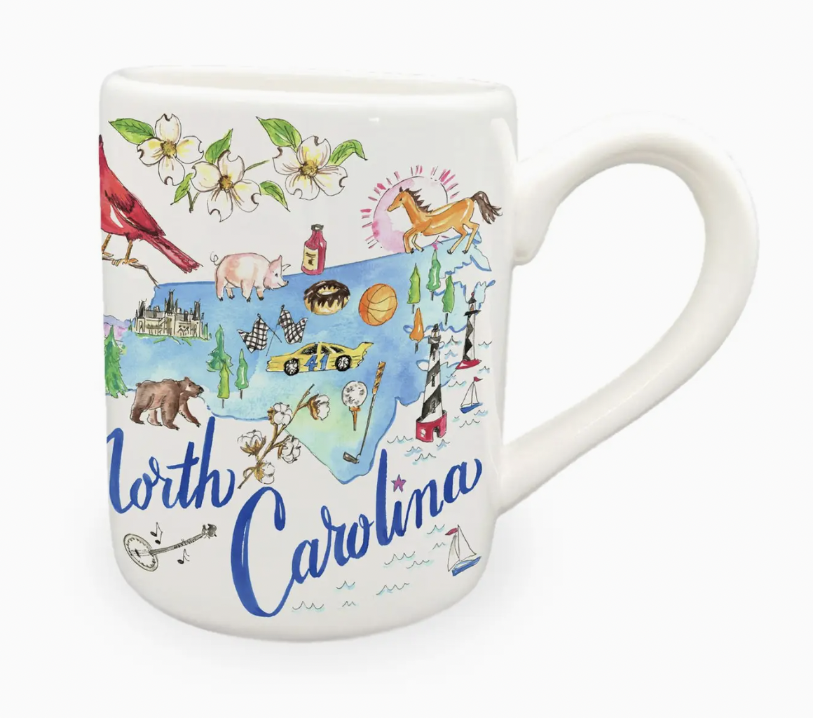 Nc North Carolina State Collection Ceramic Mug Rosanne Beck