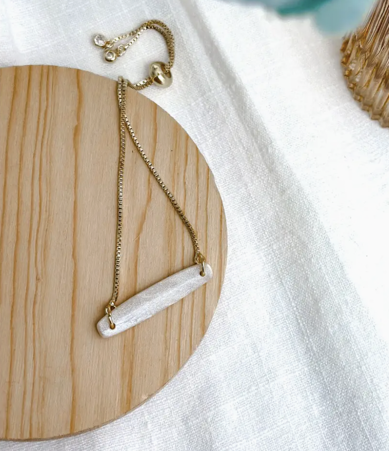 Pearl Caroline Adjustable Bracelet