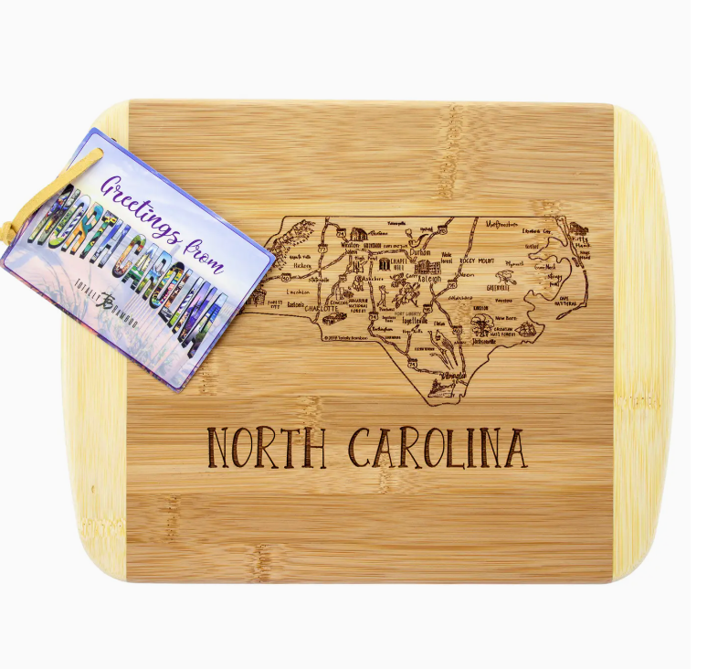 A Slice of Life North Carolina Cutting & Charcuterie Board