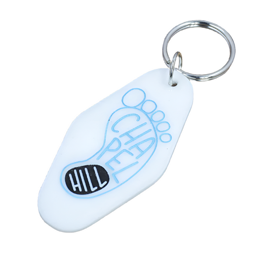 Chapel Hill North Carolina Local Love Acrylic Keychain