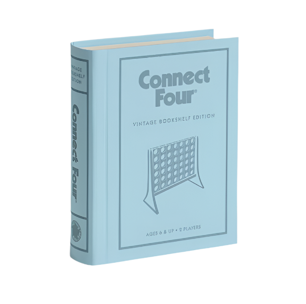 Connect 4 Vintage Bookshelf Edition