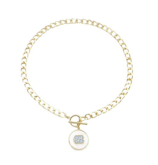 University of North Carolina Logo Necklace