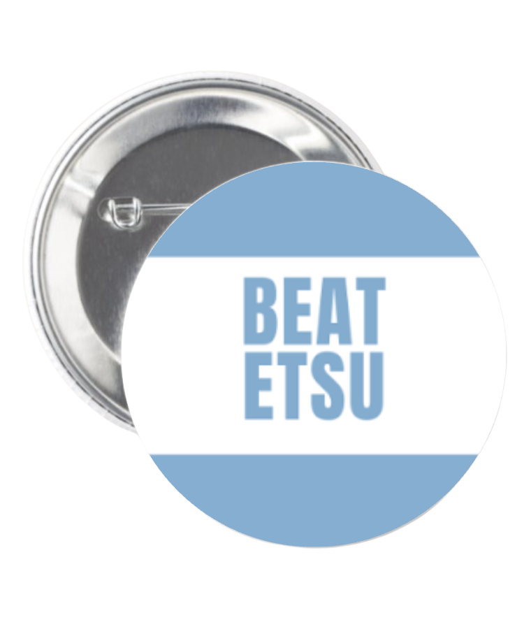 SHB Beat ETSU Button Pin for Carolina Fans
