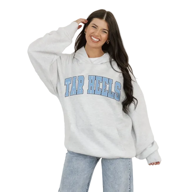 NORTH CAROLINA TAR HEELS Winning Look Oversized Hoodie By Madi Prewett Troutt