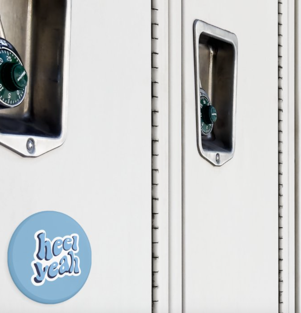 Heel Yeah Button Magnet 2.25