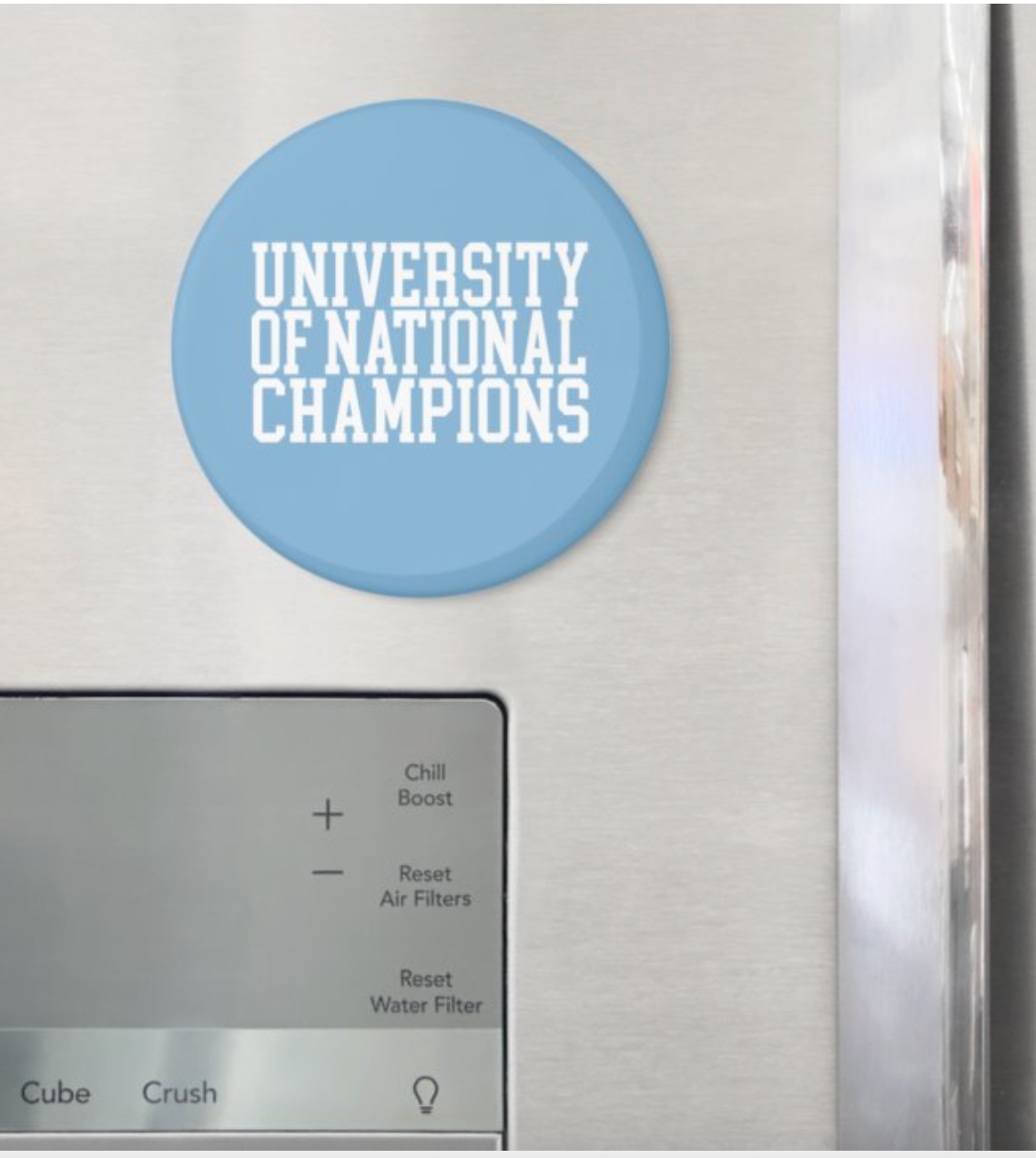 University of National Champions Button Magnet 2.25"