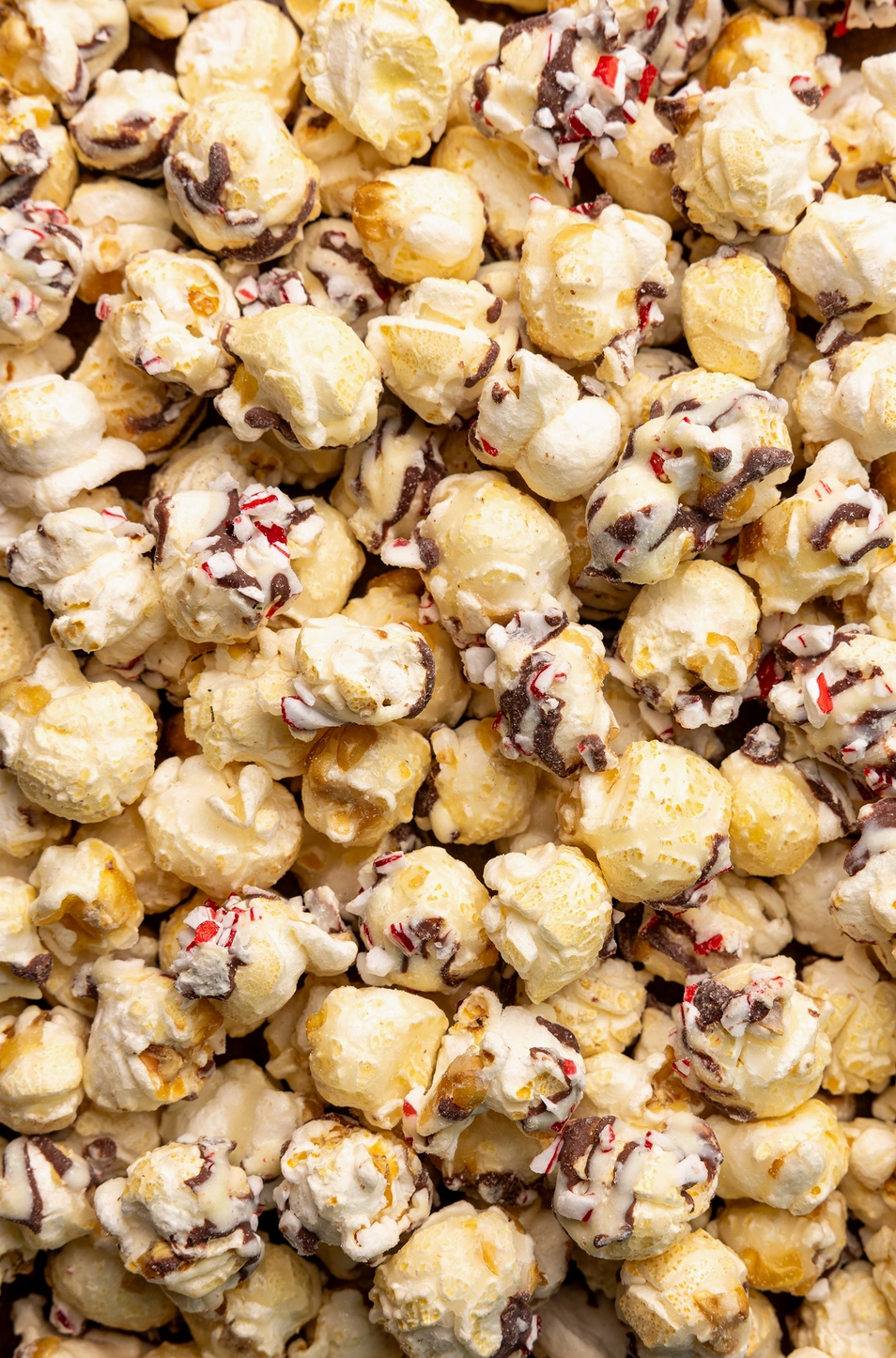 Peppermint Bark Popcorn