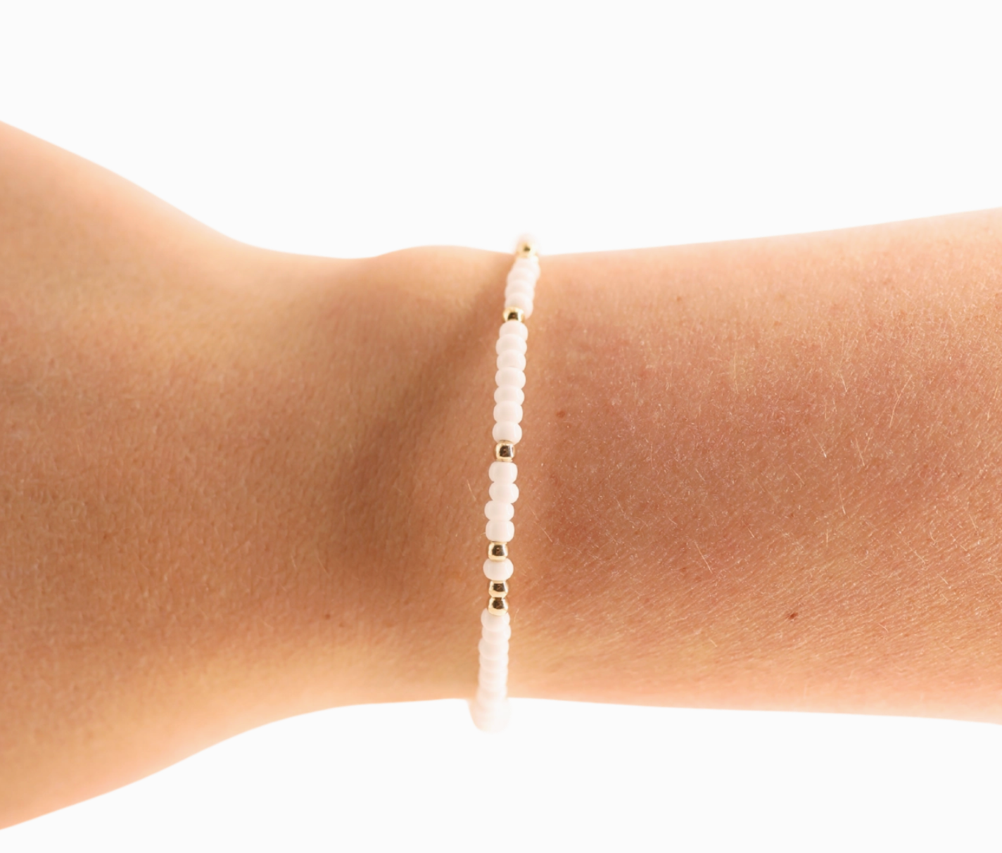 White Sprinkle Bracelet