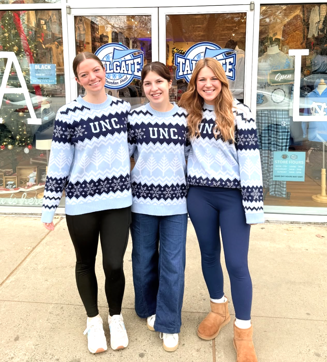 UNC Carolina Christmas Sweater by Jack and Sage