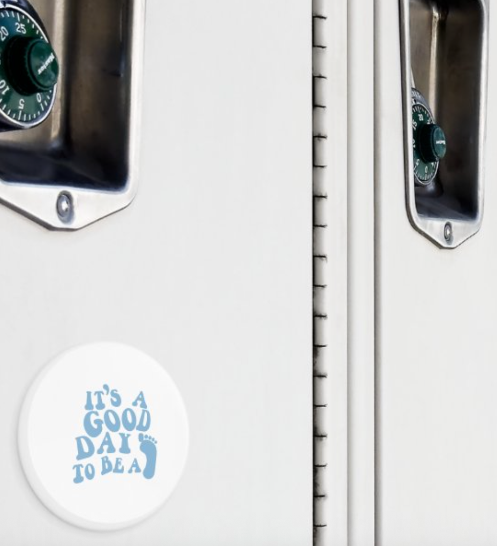 It's A Good Day to Be a Tar Heel Button Magnet 2.25"