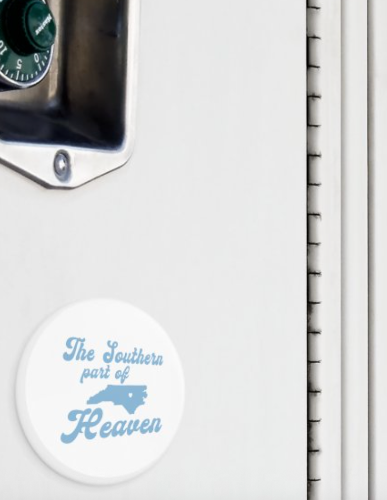 Southern Part of Heaven Button Magnet 2.25"
